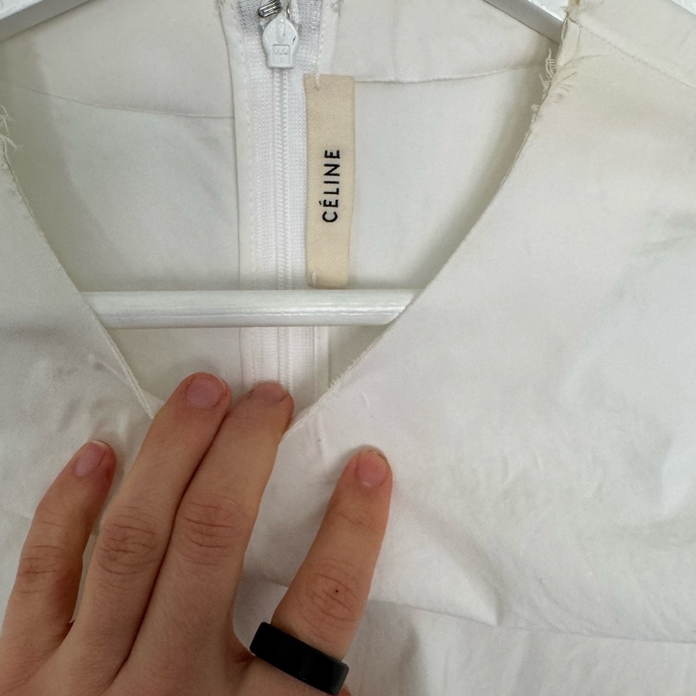 Celine White Blouse - Picture 6 of 9
